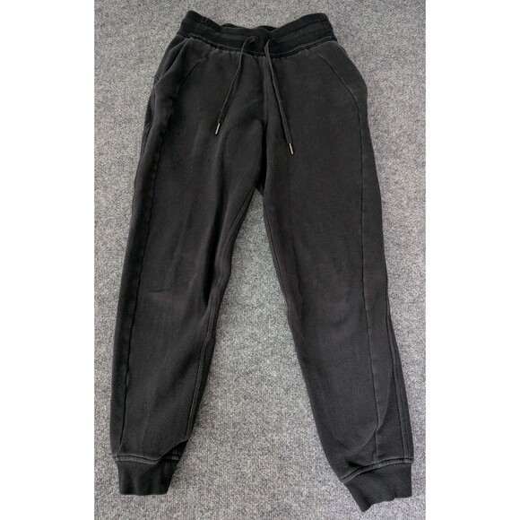 Lululemon Scuba Women's Joggers Size 4 W5CVAS Black - Picture 1 of 9